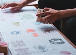 旅の思い出を1枚の布にこめて持ち帰ろう！「南阿蘇　旅する手ぬぐい作り体験」